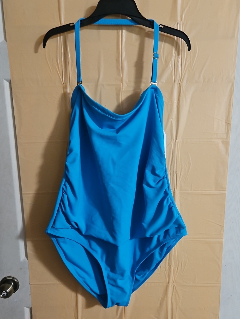 TIME AND TRU HAWAIIAN OCEAN ONE PIECE SWIMSUIT: NEW WITH TAGS: 2X (20W-22W)